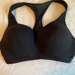 Black under armor sports bra 34D